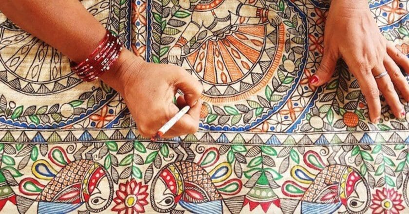 Madhubani The Timeless Art of Bihar, The Painted Legacy of Mithila A Journey through Madhubani Art