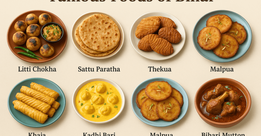 Famous Foods of Bihar: Exploring the Flavors of India’s Culinary Heartland