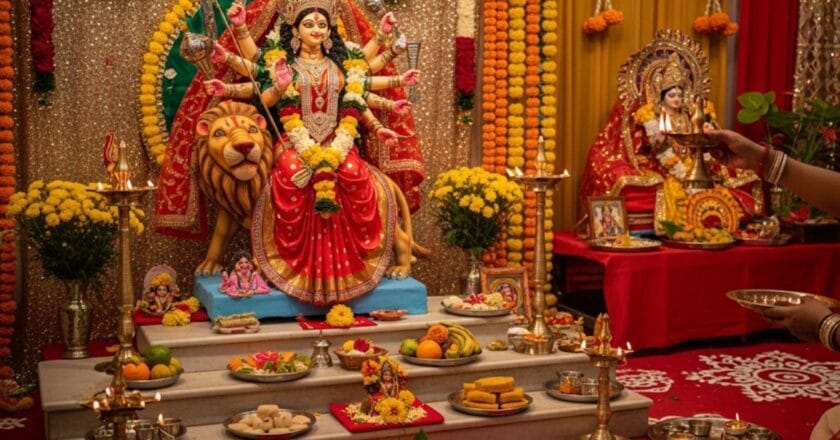 Navratri 2025: The Sacred Nine Colours and Their Significance in the Festival of Goddess Durga