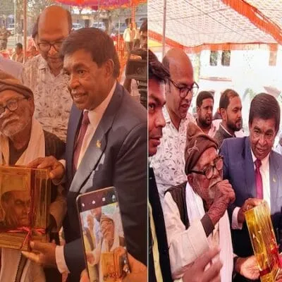 Veteran Folk Singer Jang Bahadur Singh Honoured with ‘Son of Siwan, Pride of Bihar’ Award